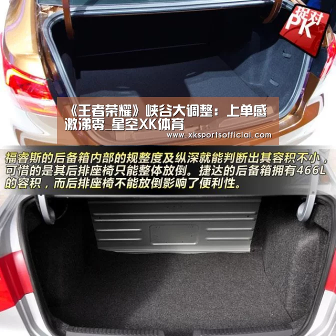 《王者荣耀》峡谷大调整:上单感激涕零_星空XK体育(图4) 星空XK体育